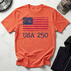 USA 250 Freedom Flag Vintage Gym T-Shirt