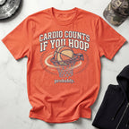 Basketball Hoop Cardio Graphic Gym T-Shirt