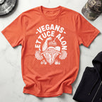 Vegans Lettuce Alone Graphic Gym T-Shirt
