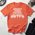 Whiskey Tango Foxtrot Vintage Graphic Gym T-Shirt