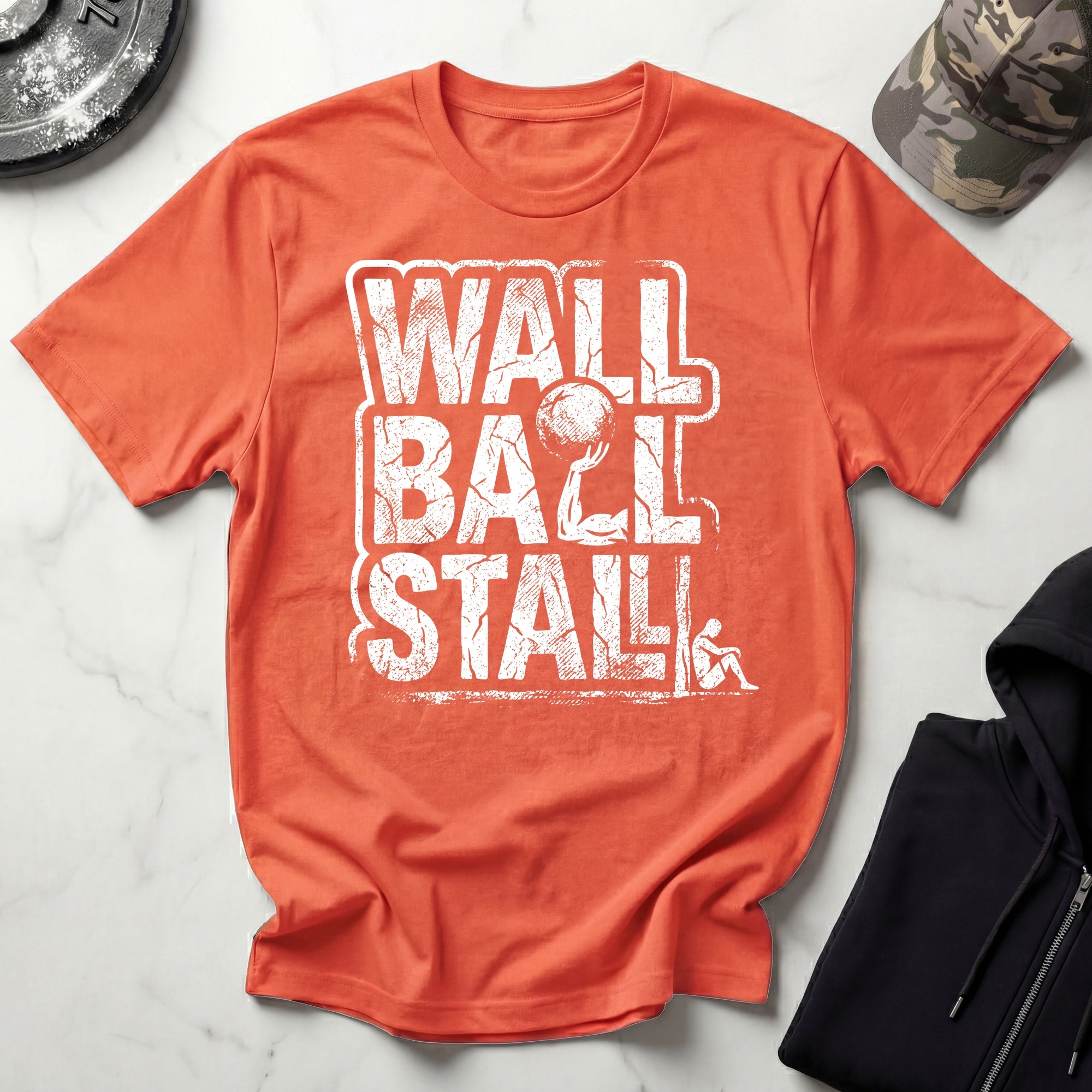 Wall Ball Stall Vintage Gym T-Shirt
