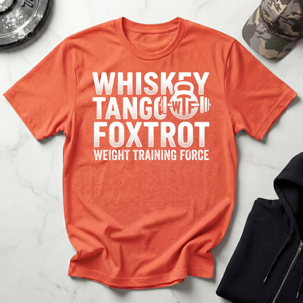 Whiskey Tango Foxtrot Gym T-Shirt