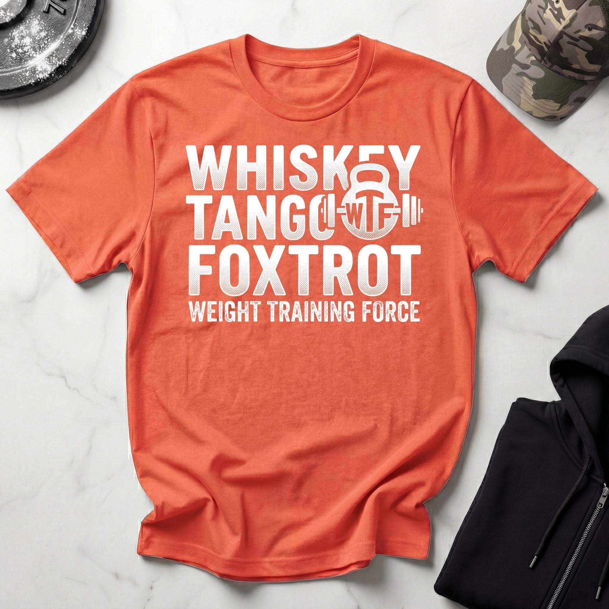 Whiskey Tango Foxtrot Gym T-Shirt