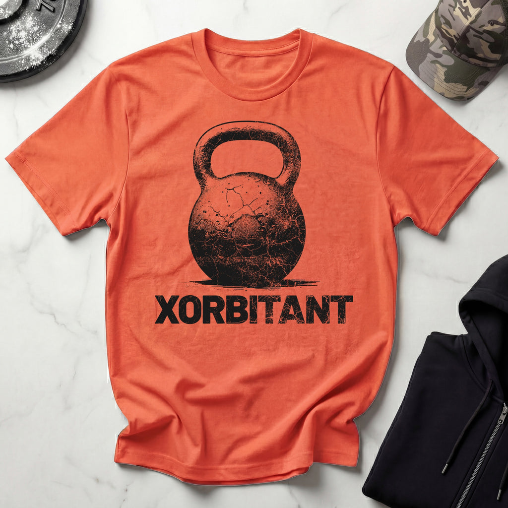 X Orbitant Kettlebell Vintage Gym T-Shirtt