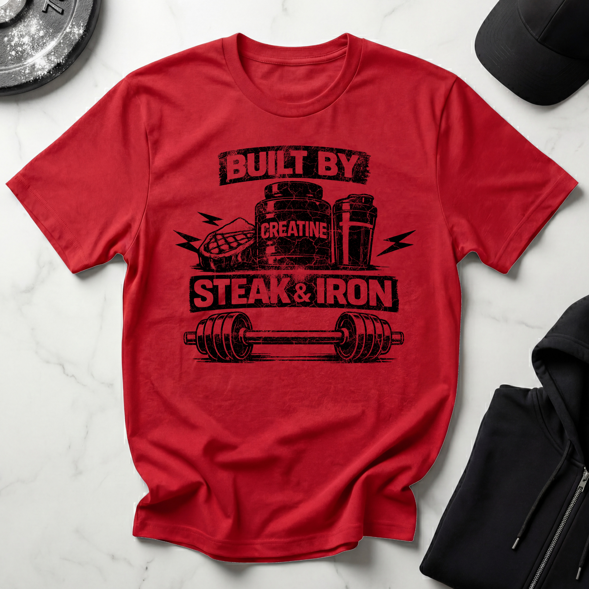 Built by Steak & Iron Light Tee