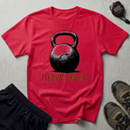 Heavy Swing Kettlebell Workout T-Shirt