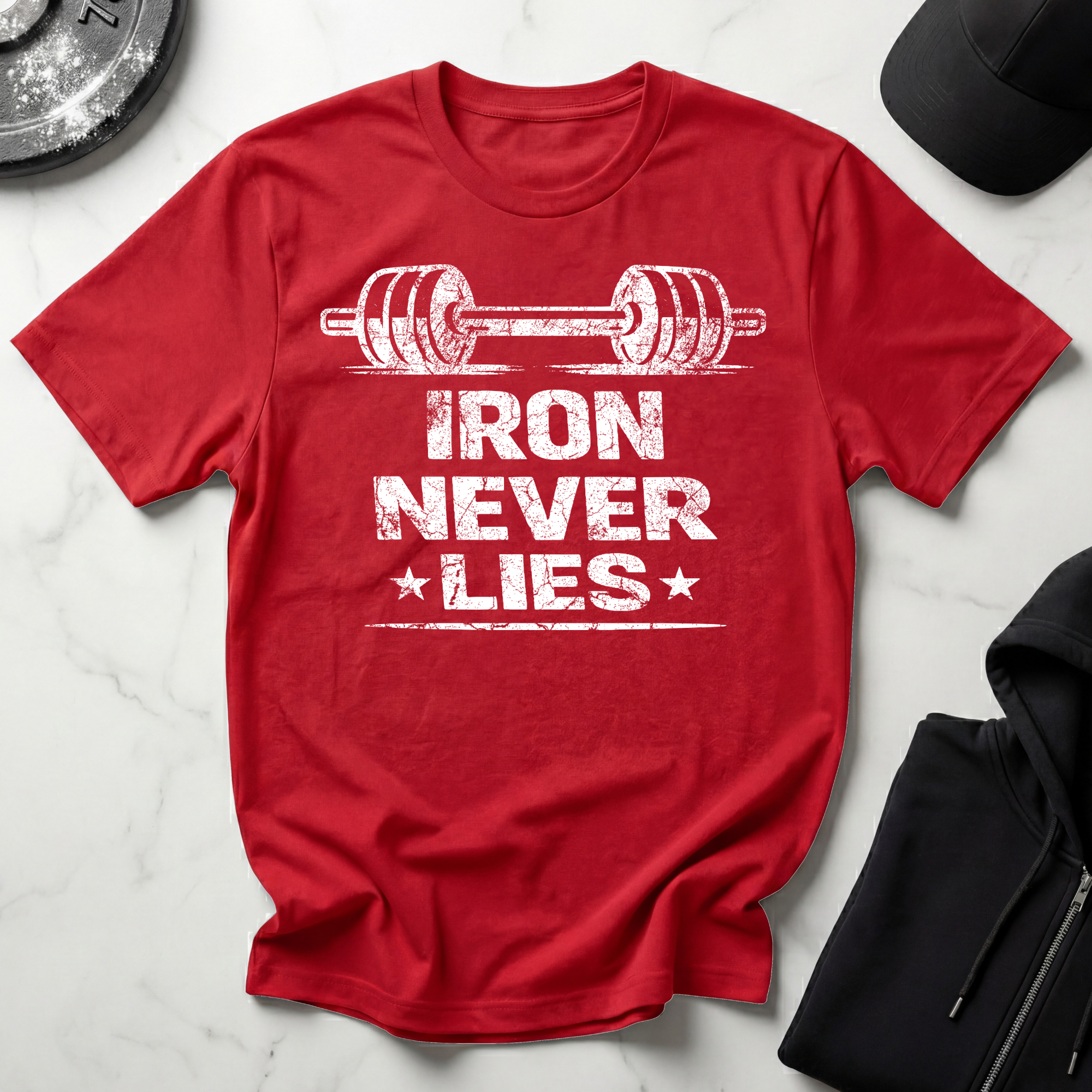 Iron Never Lies Dark Tee