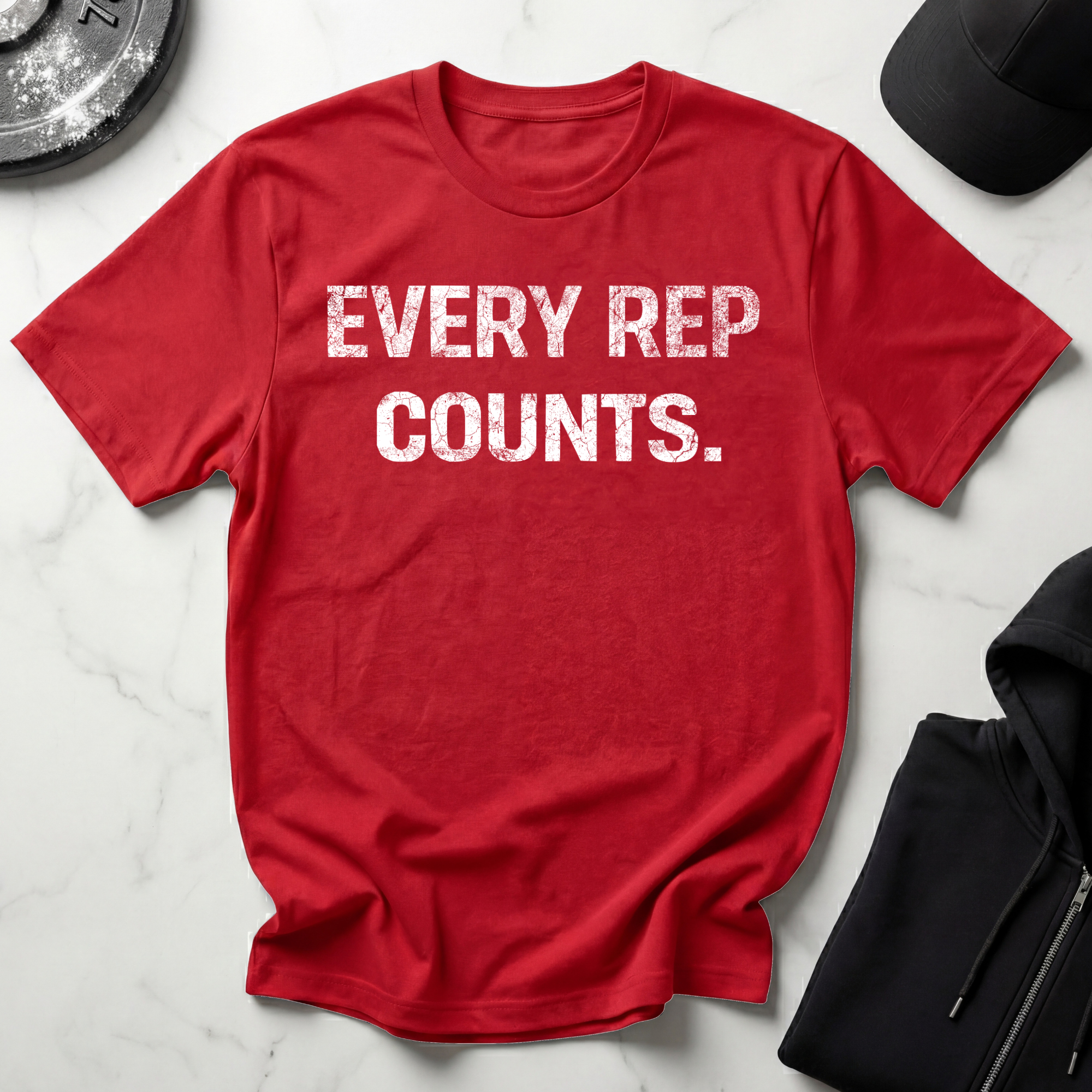 Every Rep Counts Dark Tee