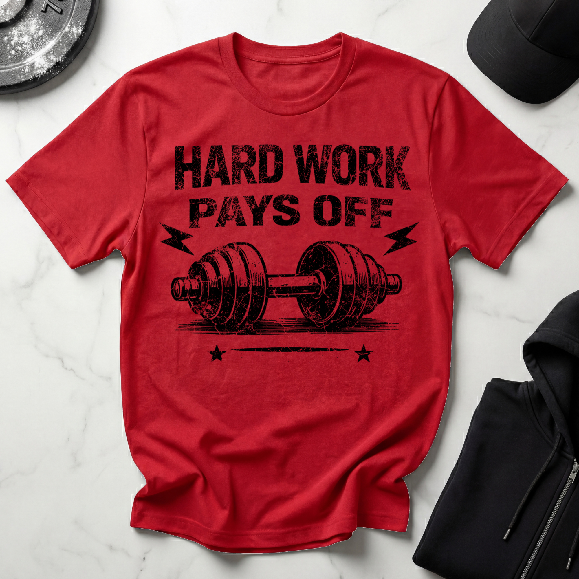 Hard Work Pays Off Light Tee