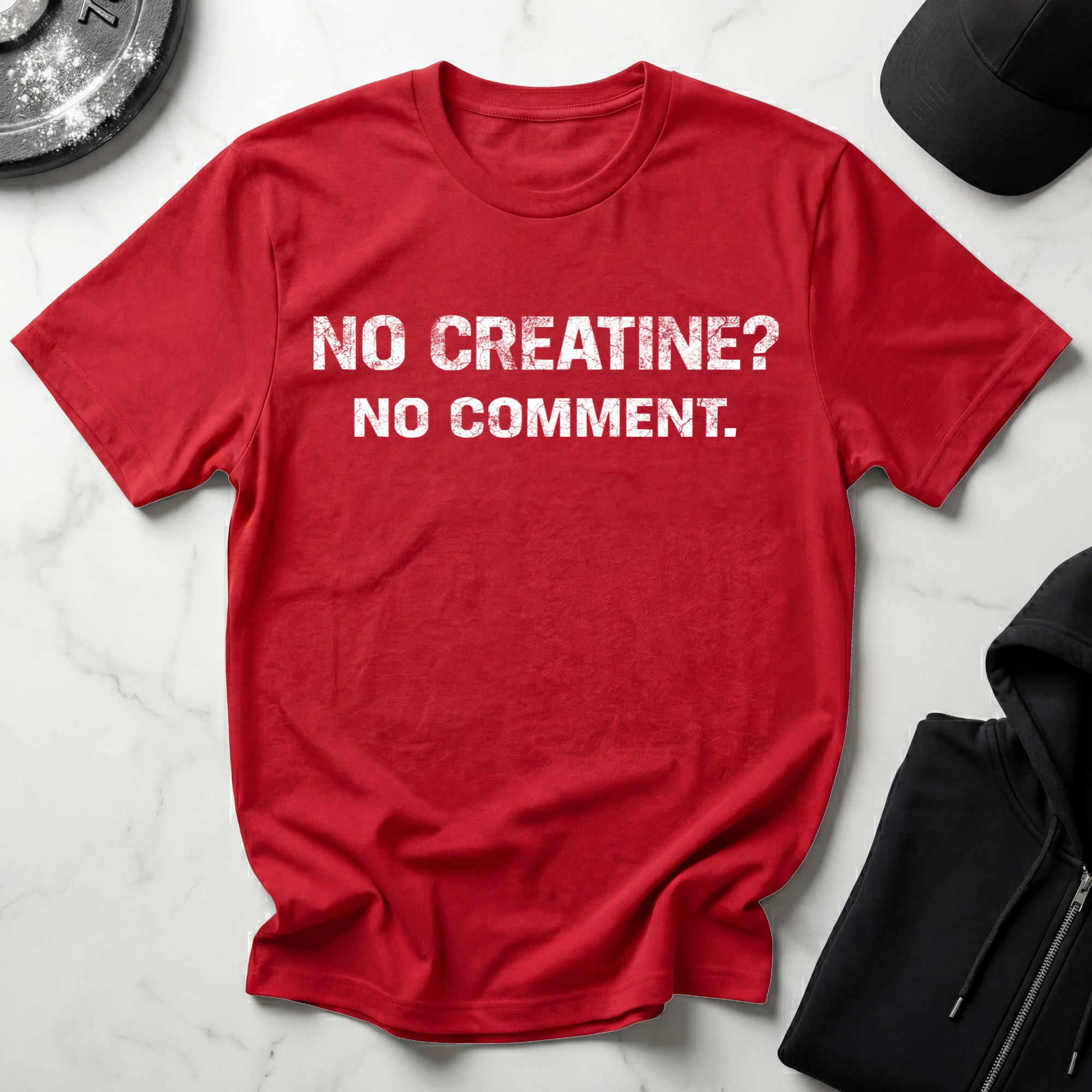 No Creatine No Comment Dark Tee