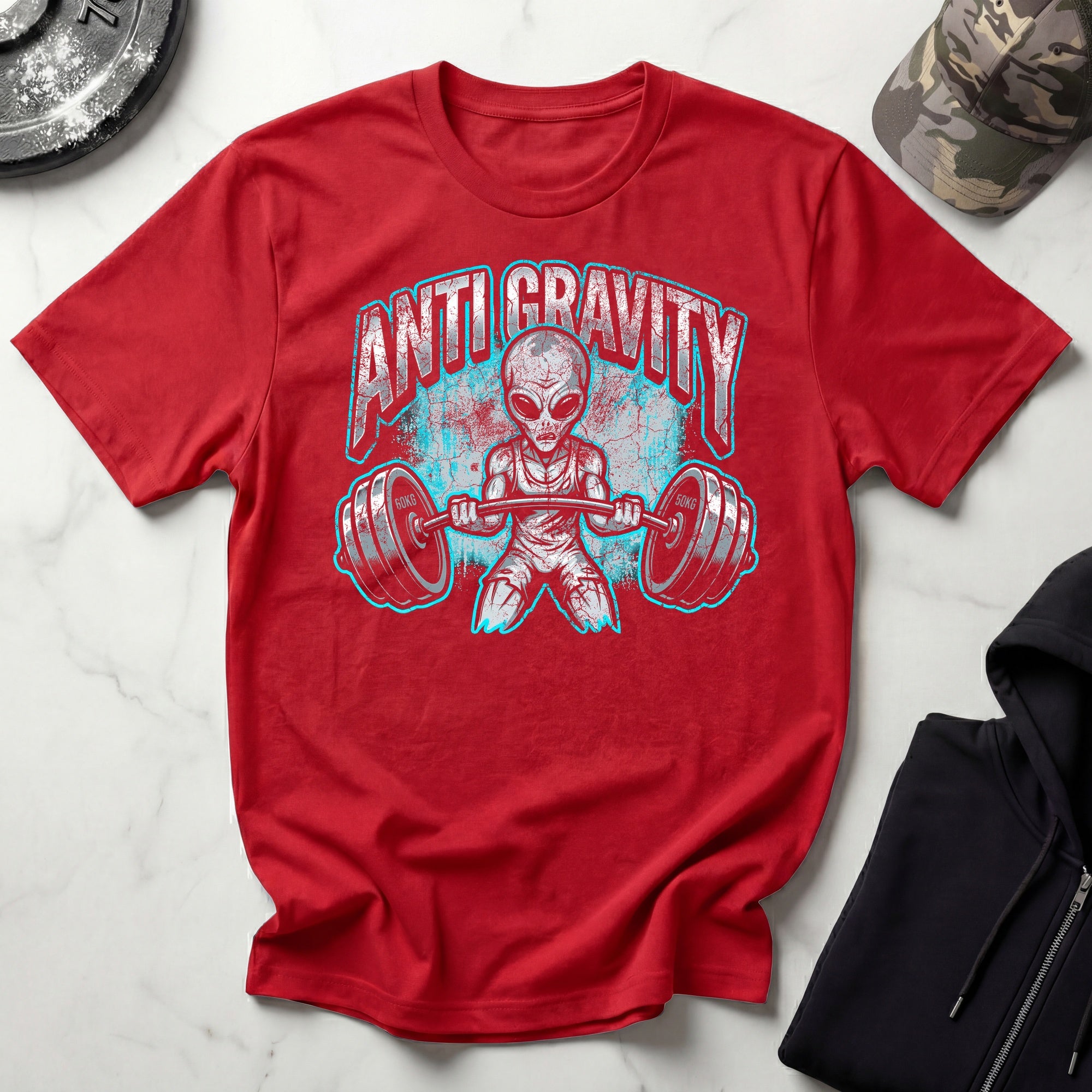 Anti Gravity Alien Gym T-Shirt