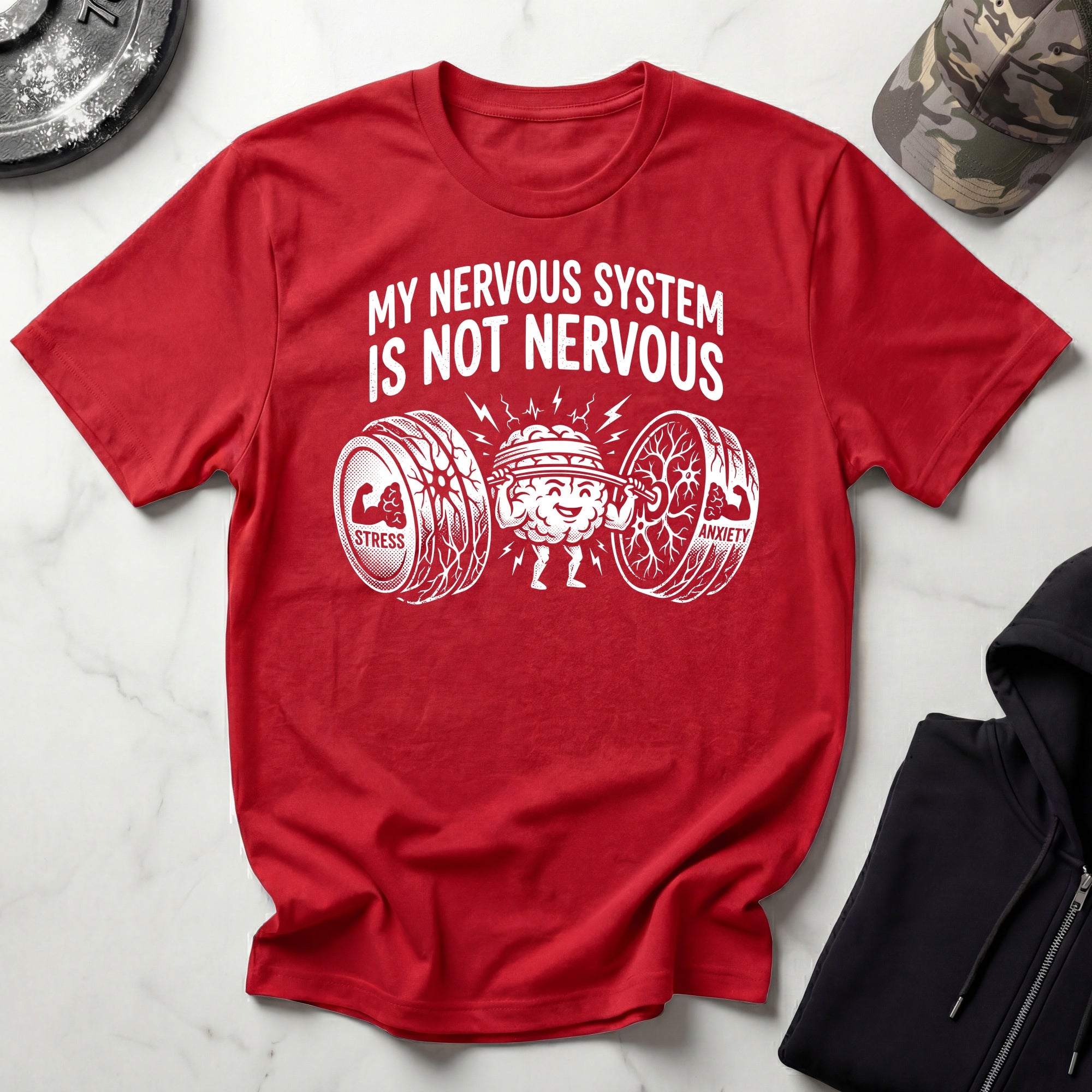 Not Nervous System Gym T-Shirt