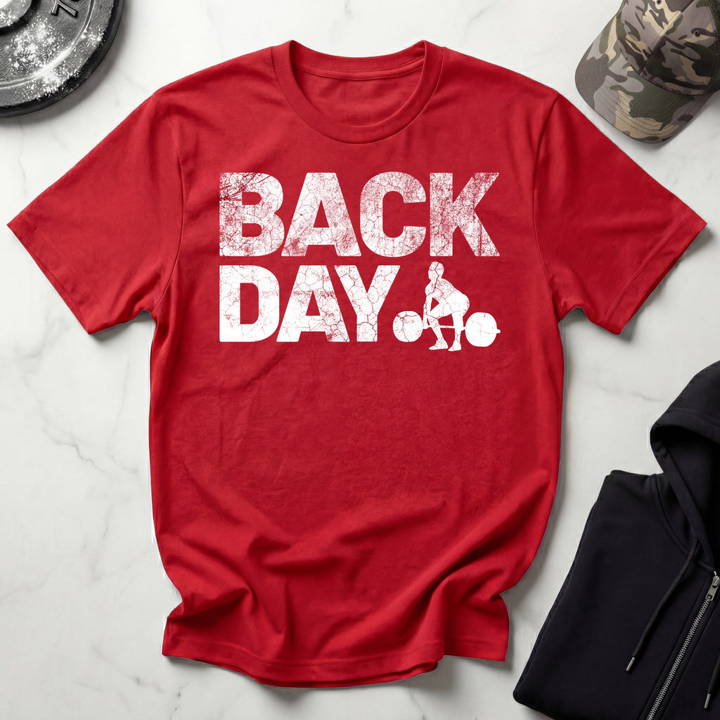 Back Day Deadlifter Gym T-Shirt