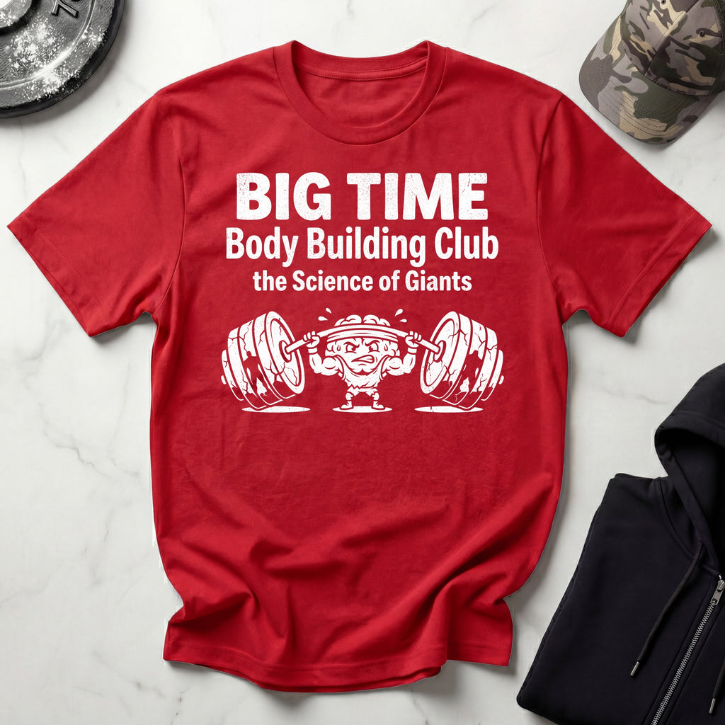 Big Time Bodybuilding Club Vintage Gym T-Shirt
