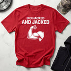Bio Hacked And Jacked Gym T-Shirt