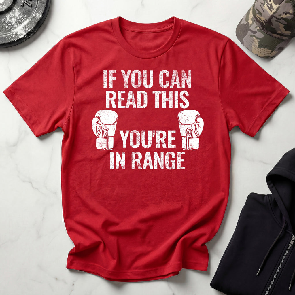 Boxing Range Retro Gym T-Shirt