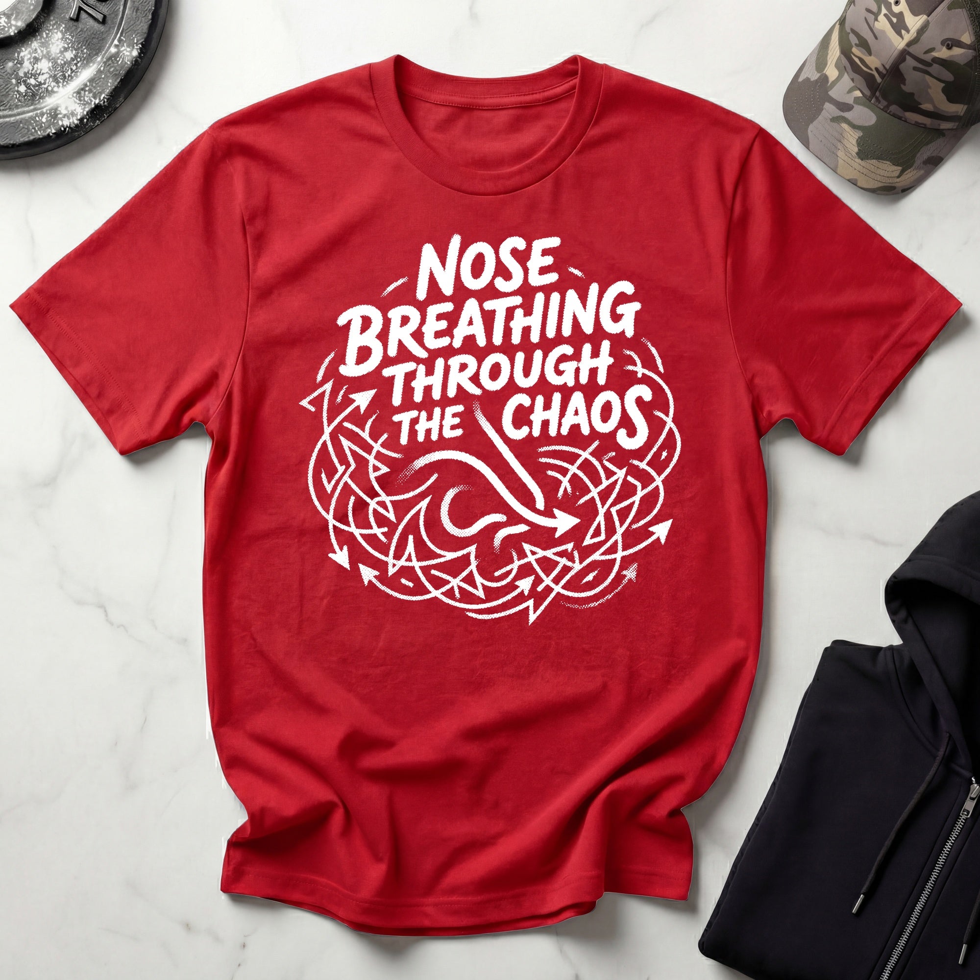 Nose Breathing Chaos Gym T-Shirt