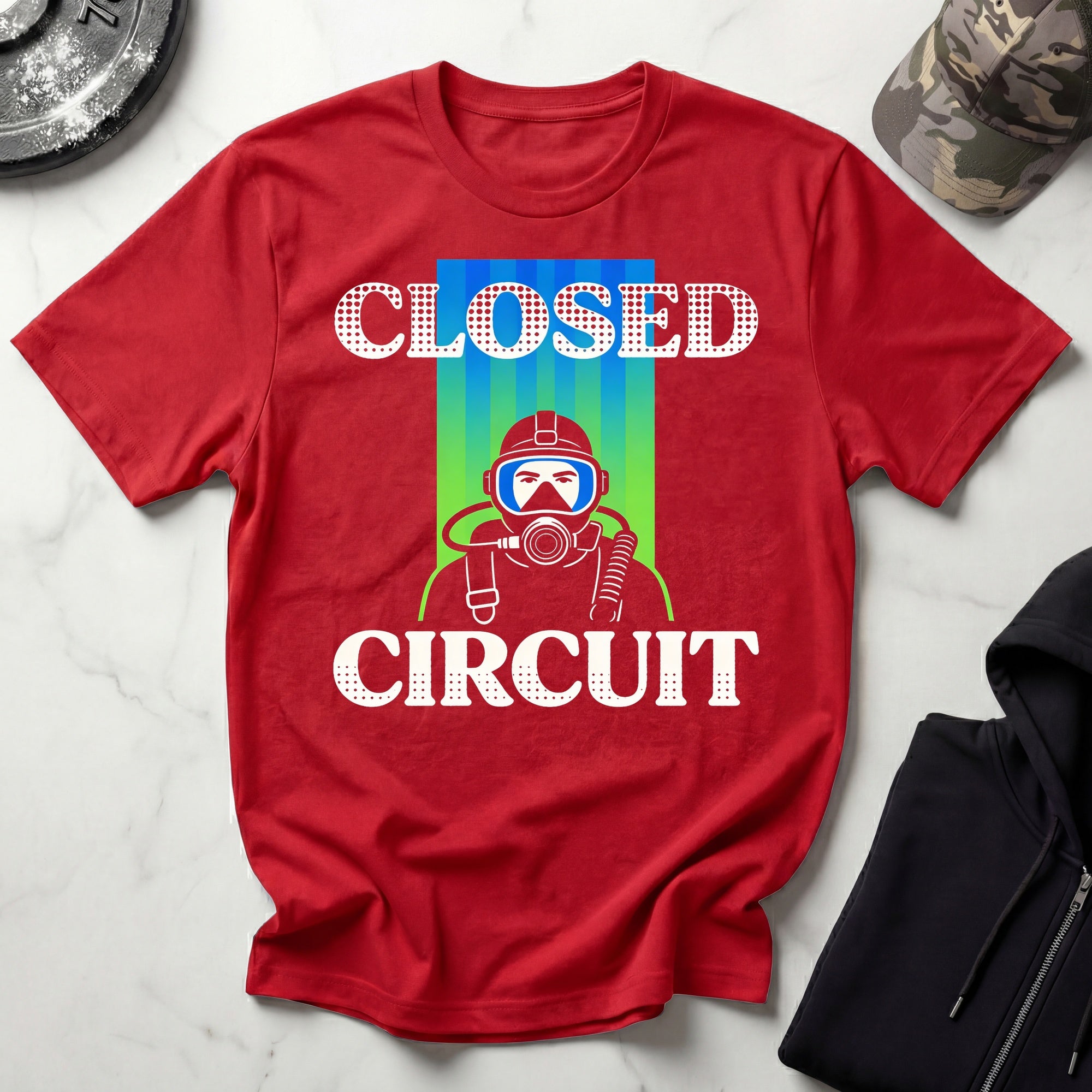 Retro CCR Diver Gym T-Shirt