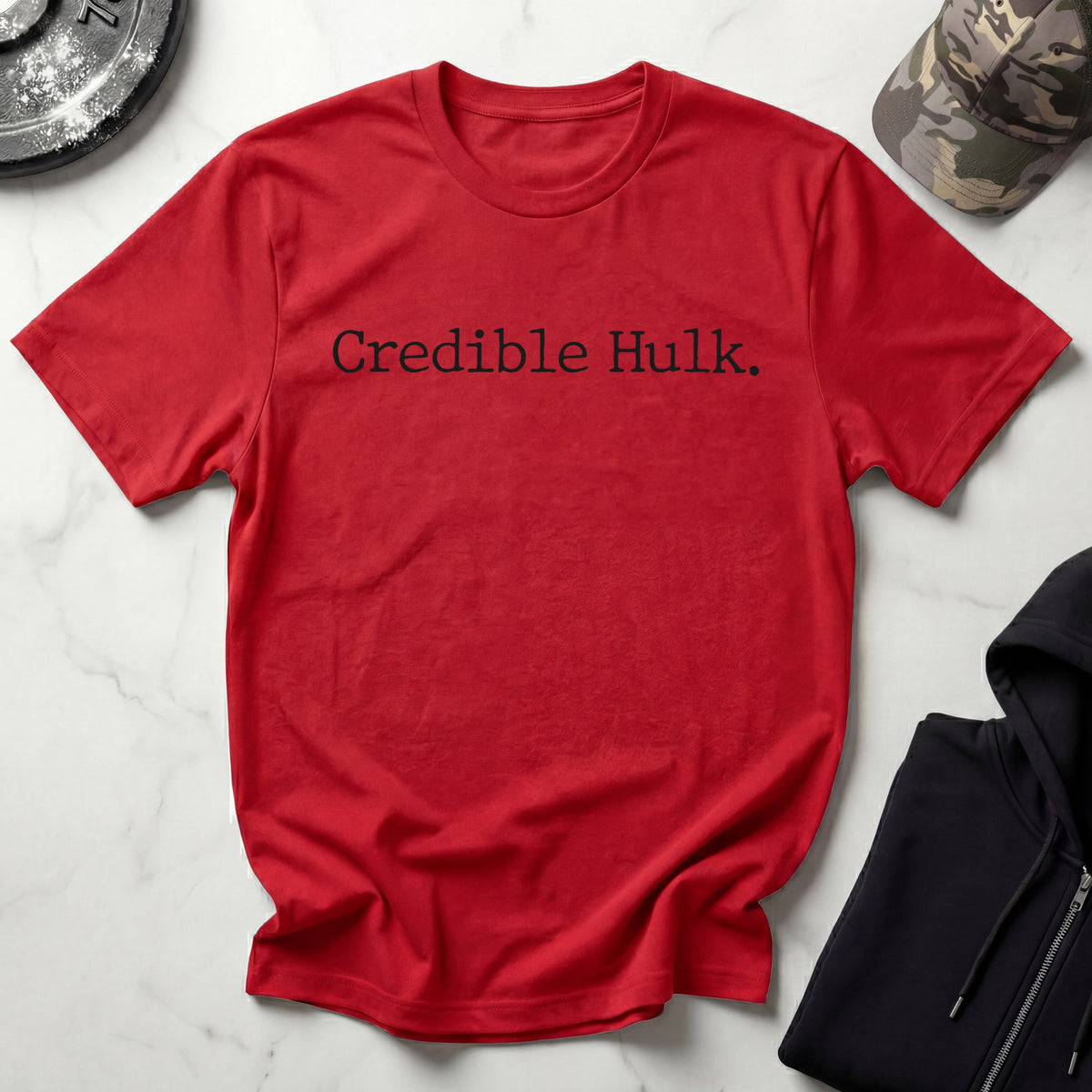 Credible Hulk Type Vintage Gym T-Shirt