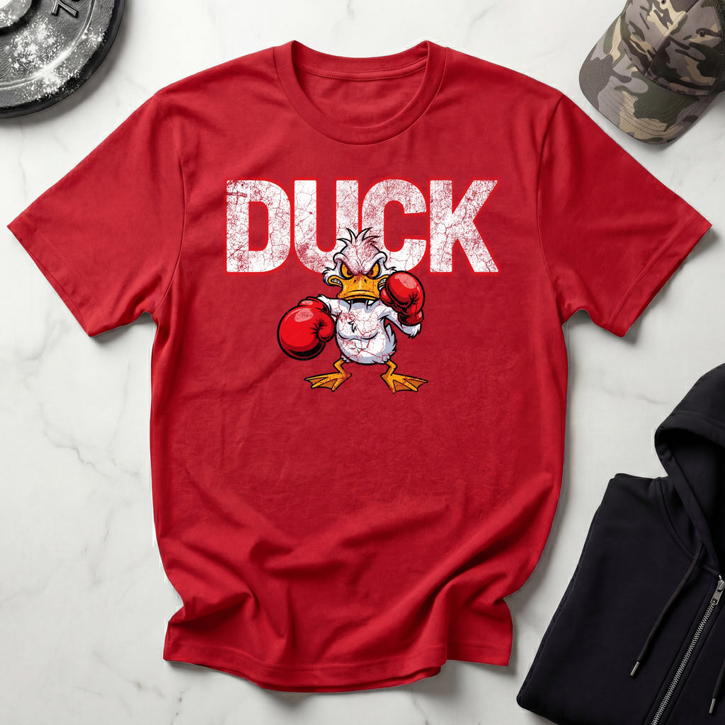 DUCK Boxer Graphic Vintage Gym T-Shirt