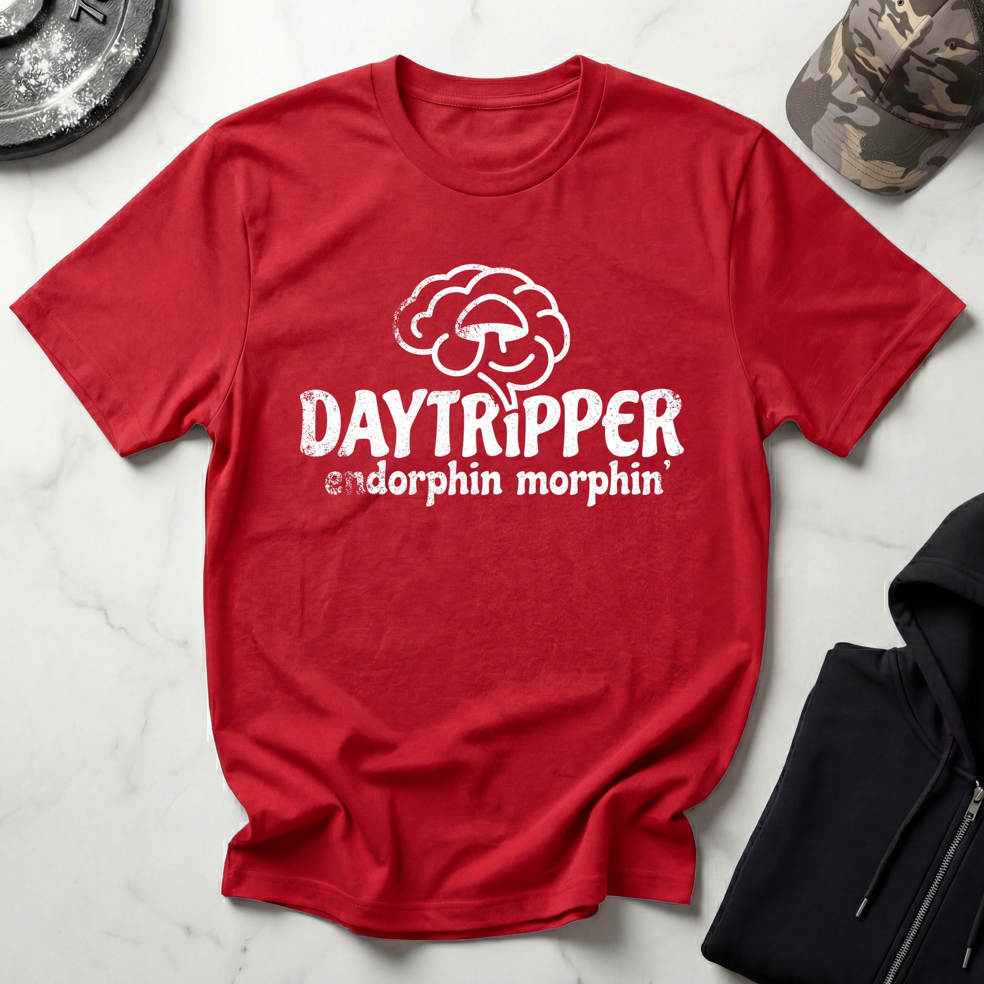 DayTripper Mushroom Endorphin Morphin Vintage Gym T-Shirt