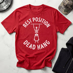 Dead Hang Skeleton Vintage Gym T-Shirt