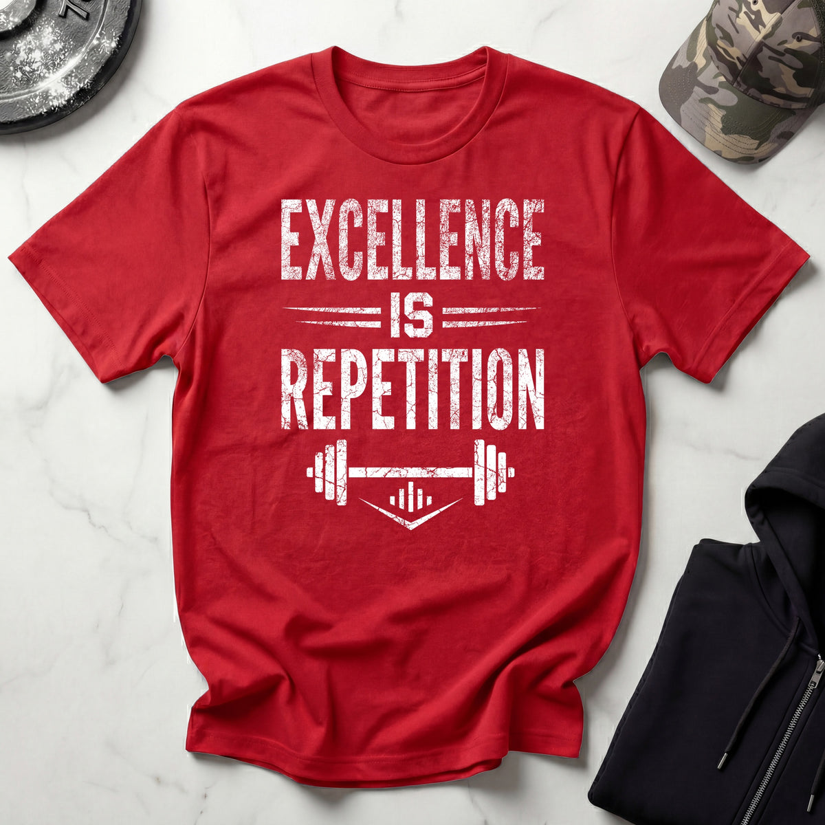 Excellence Reps Retro Gym T-Shirt