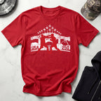 USA Freedom 250 Graphic Vintage Gym T-Shirt