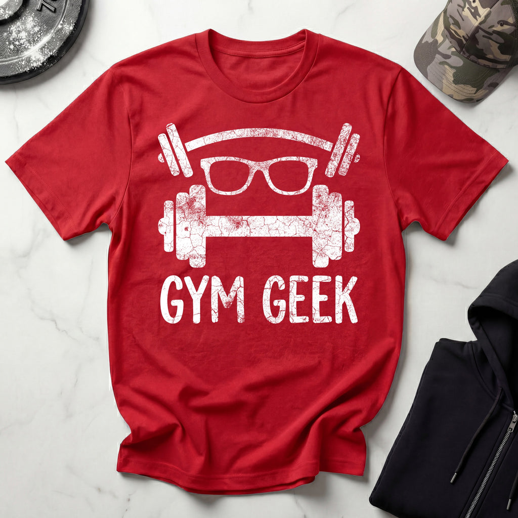 Gym Geek Bodybuilder Vintage Gym T-Shirt