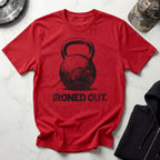 Ironed Out Kettlebell Retro Gym T-Shirt