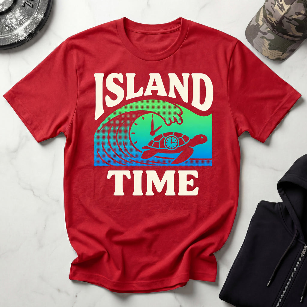 Island Time Graphic Gym T-Shirt