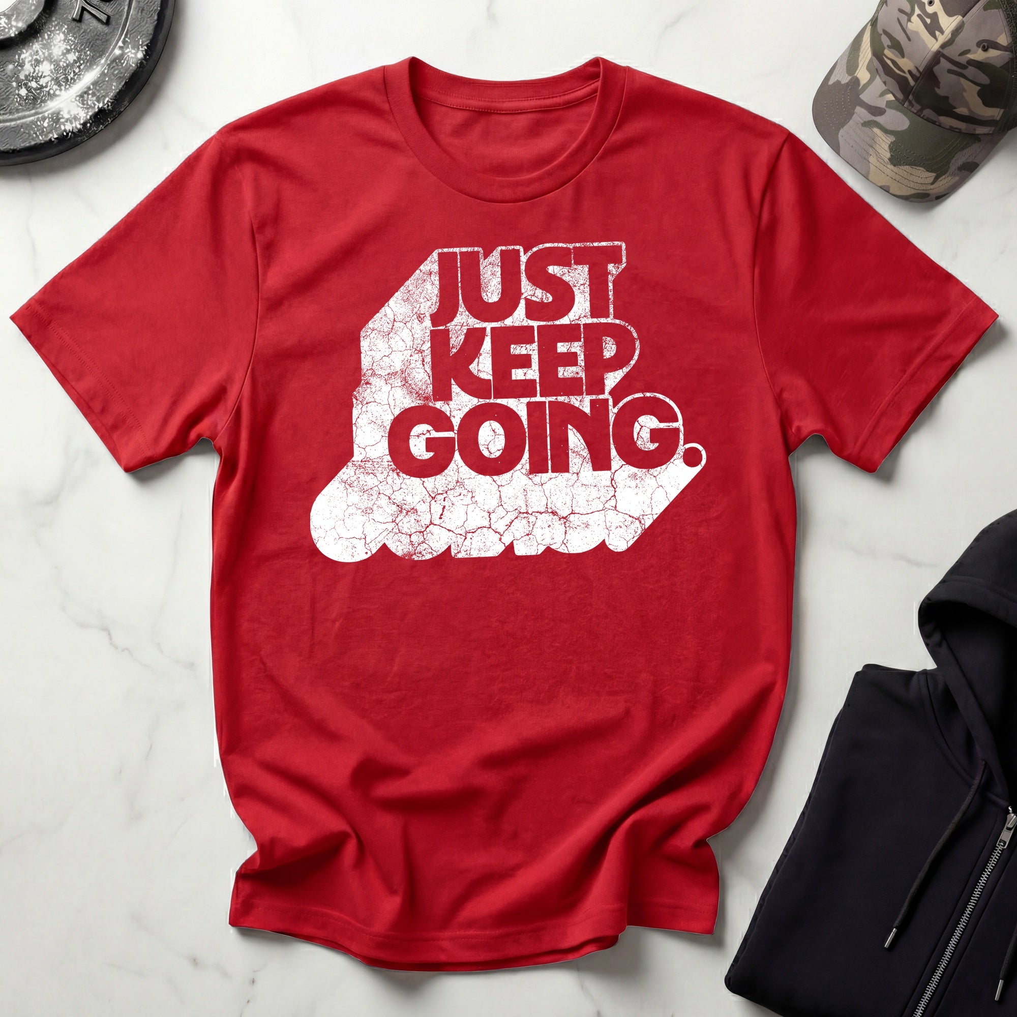 Just Keep Going Vintage Gym T-Shirt