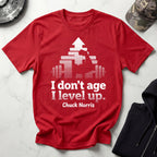I Dont Age I Level Up Vintage Gym T-Shirt