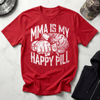 MMA Is My Happy Pill Vintage Gym T-Shirt