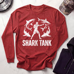 MMA Shark Tank Training Long Sleeve Gym Tee