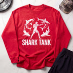 Shark Tank MMA Vintage Gym Crewneck Sweatshirt