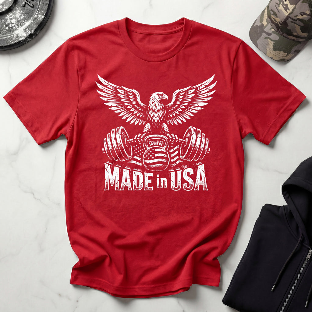 Eagle Wingspan Vintage Gym T-Shirt