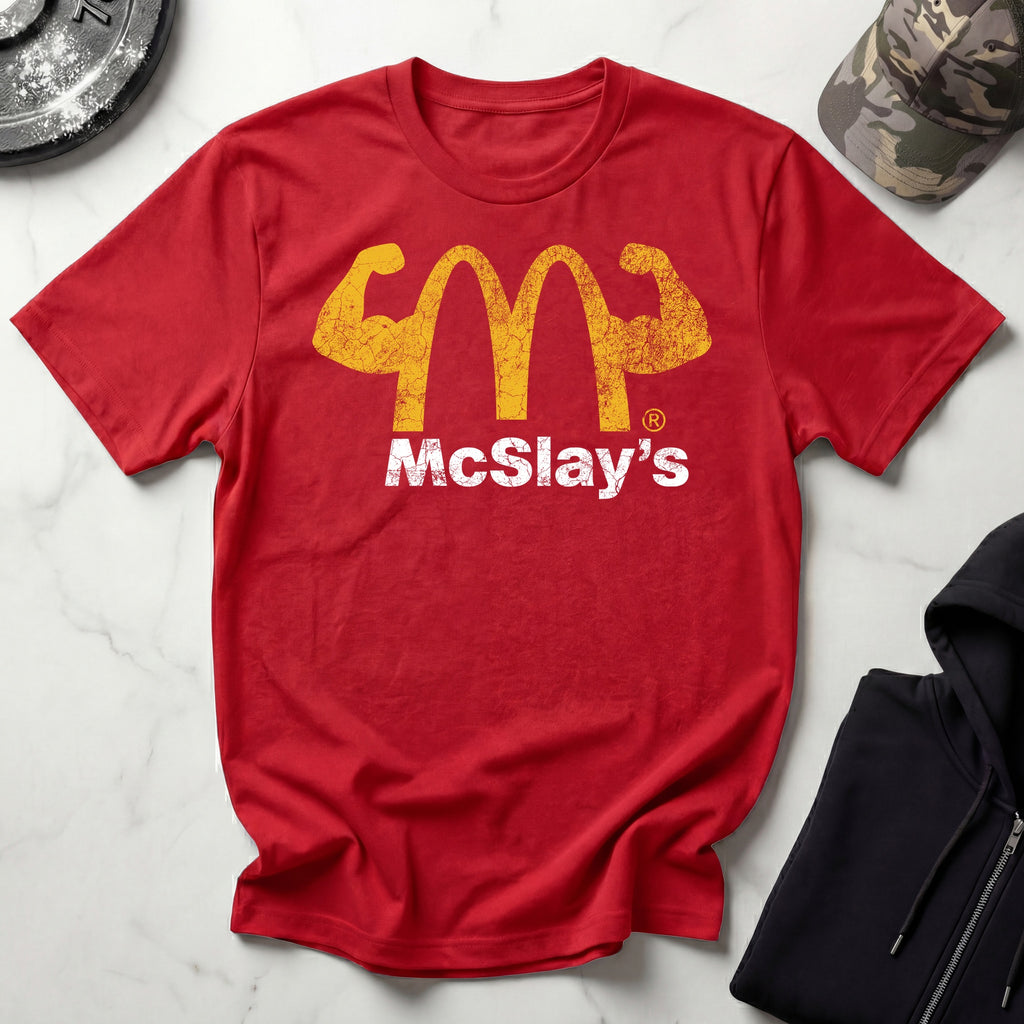 McSlays Arches Graphic Vintage Gym T-Shirt