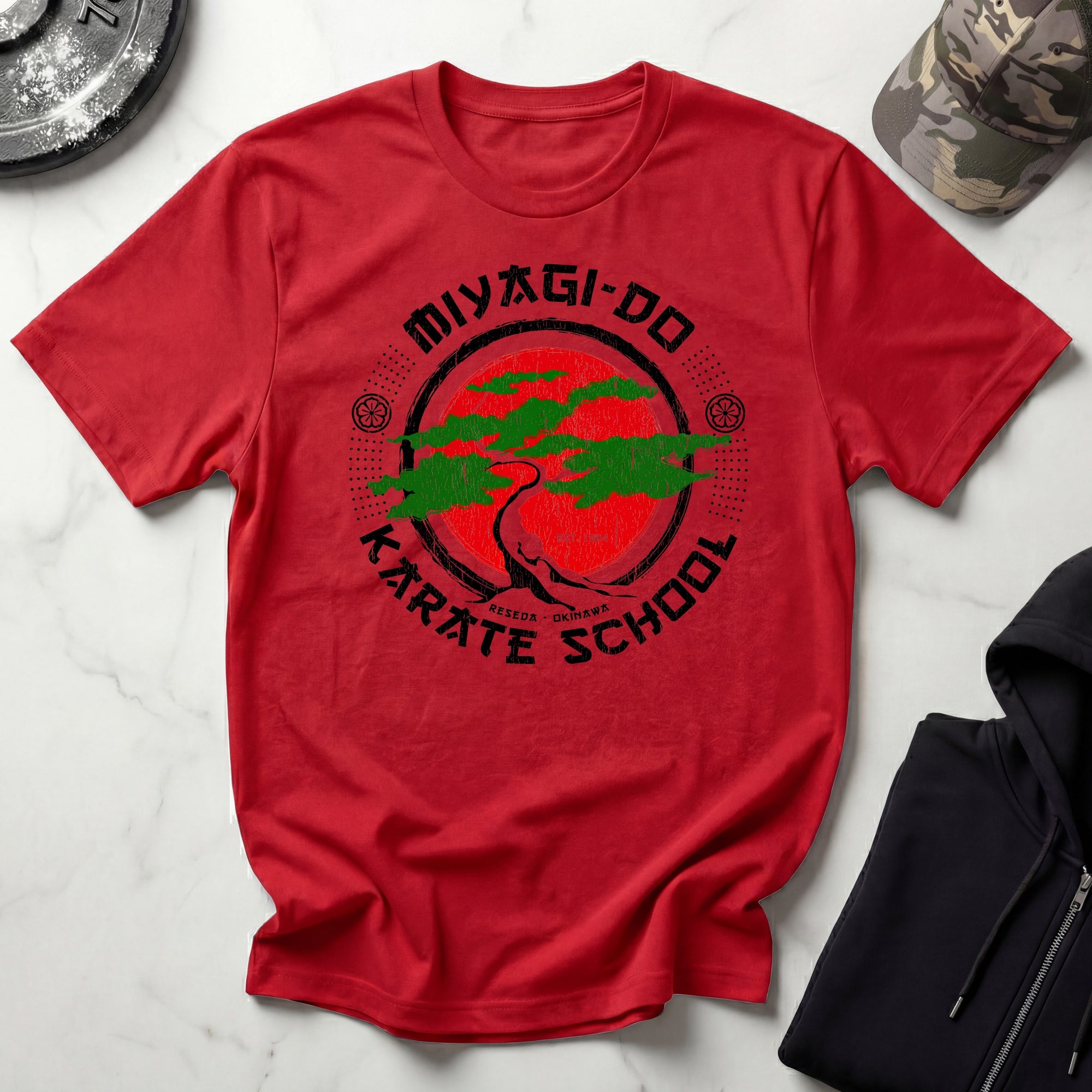 Miyuagi-Do Karate Dojo Vintage Gym T-Shirt
