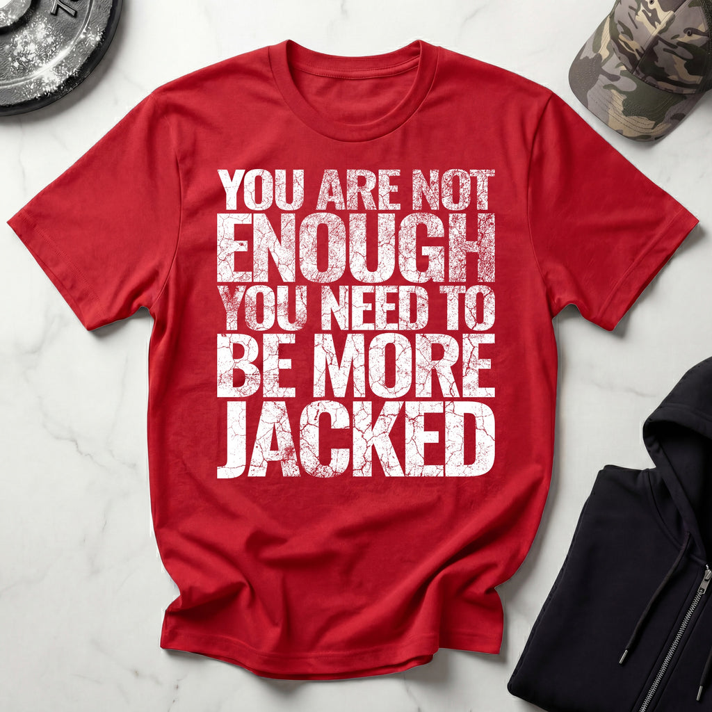 More Jacked Grunge Graphic Gym T-Shirt