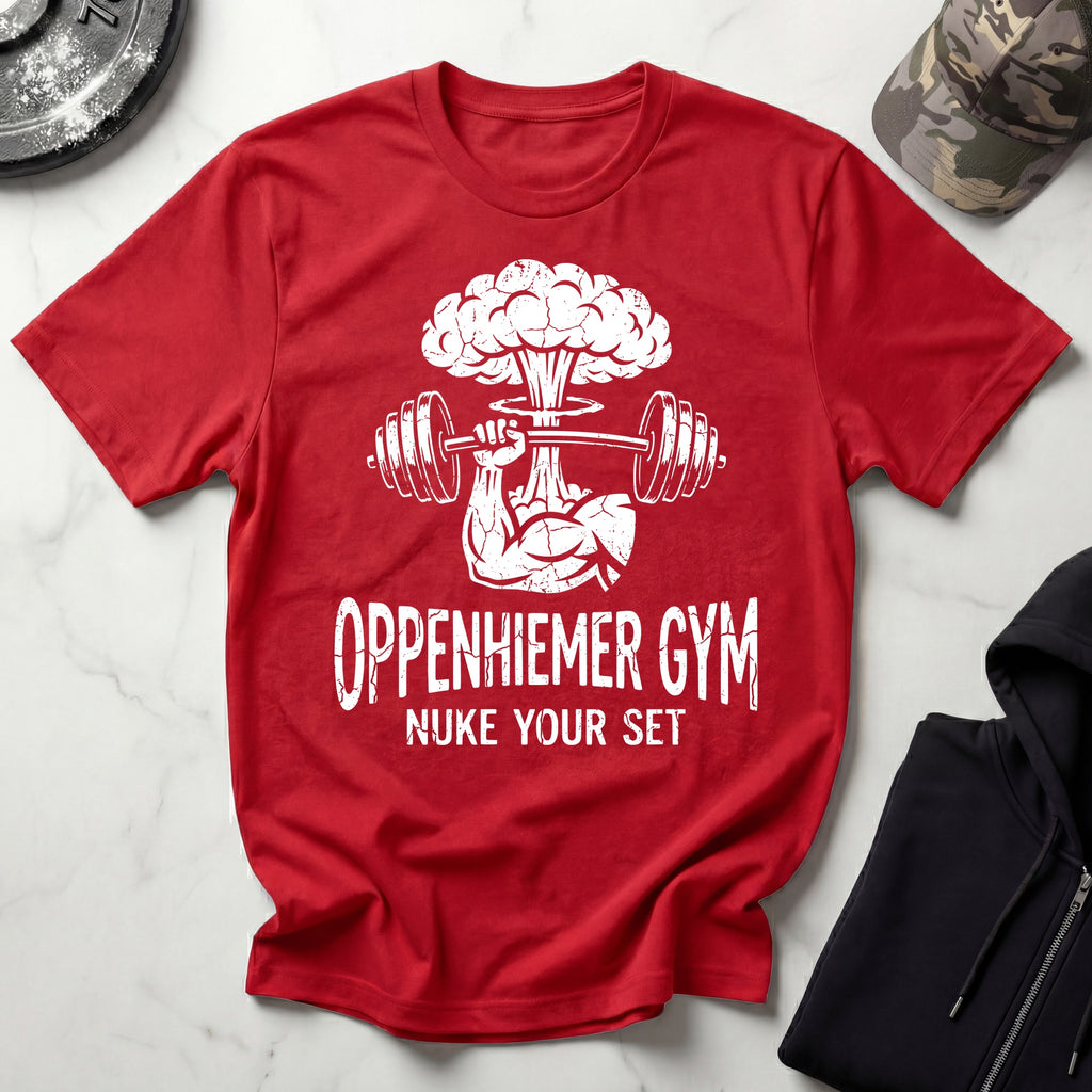 Oppenheimer Nuke Explosive Vintage Graphic Gym T-Shirt