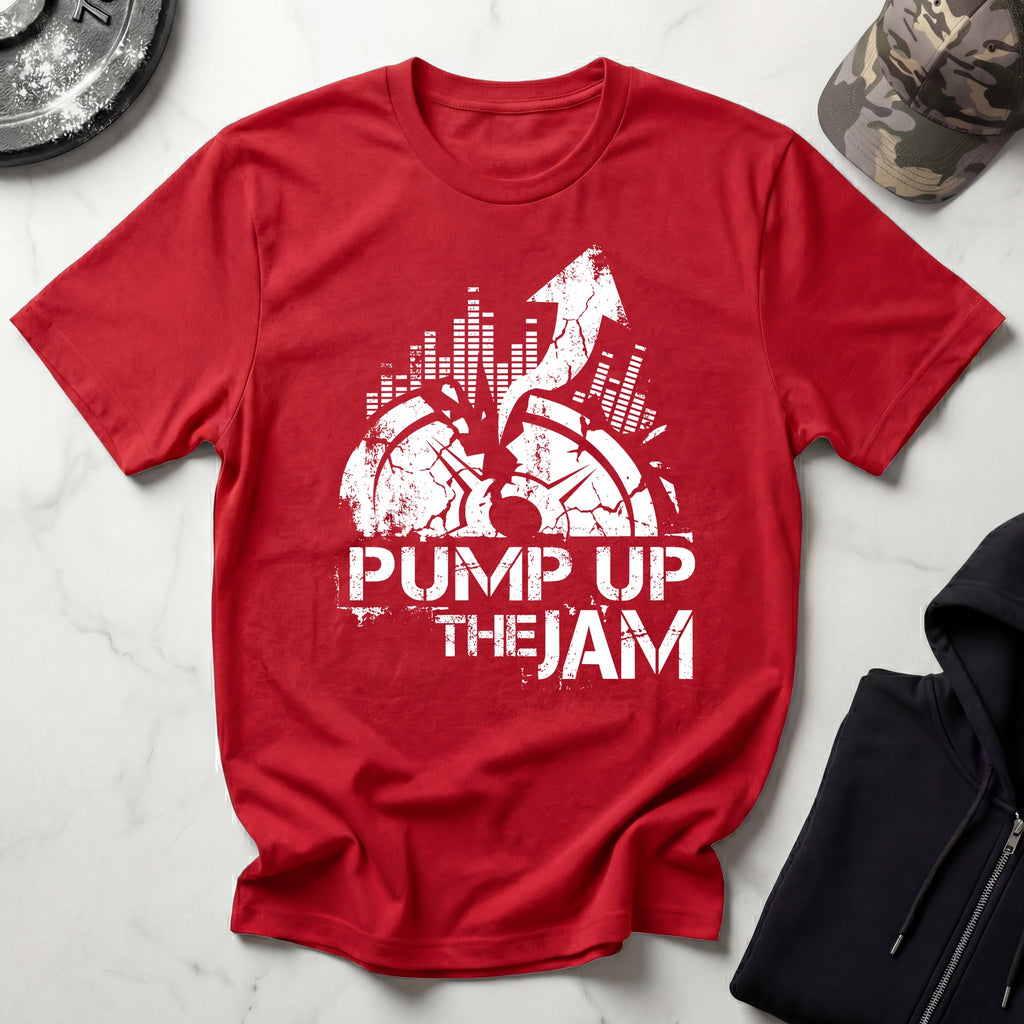 Pump Up Retro Gym Tee-Shirt