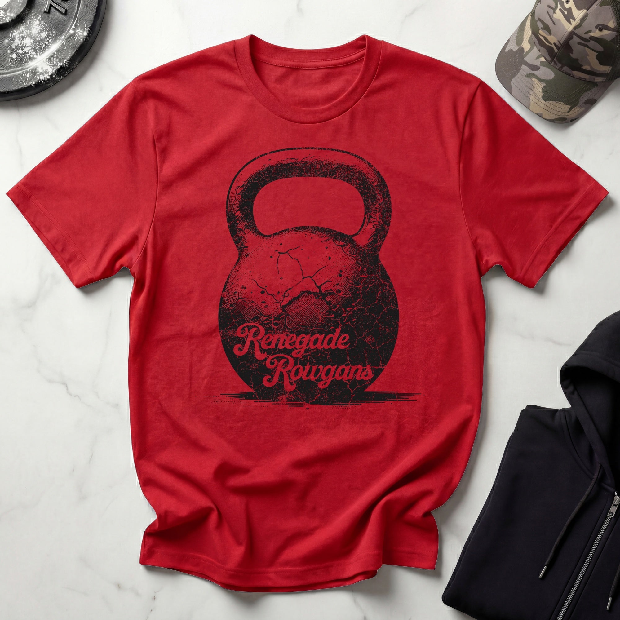 Renegade Rowgans Kettlebell Vintage Gym T-Shirt