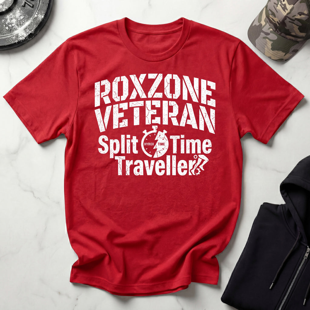Roxzone Veteran Split Time Gym T-Shirt