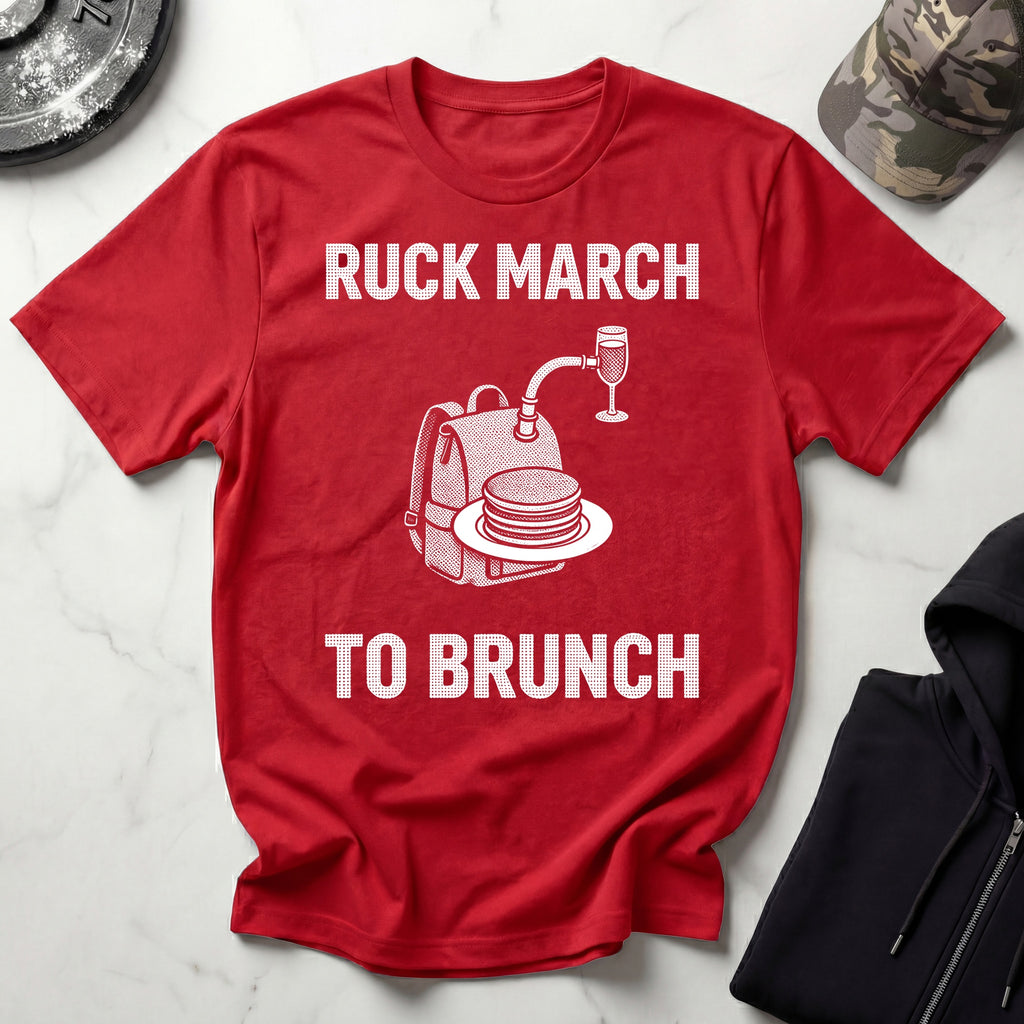 Ruck March To Brunch Gym T-Shirt
