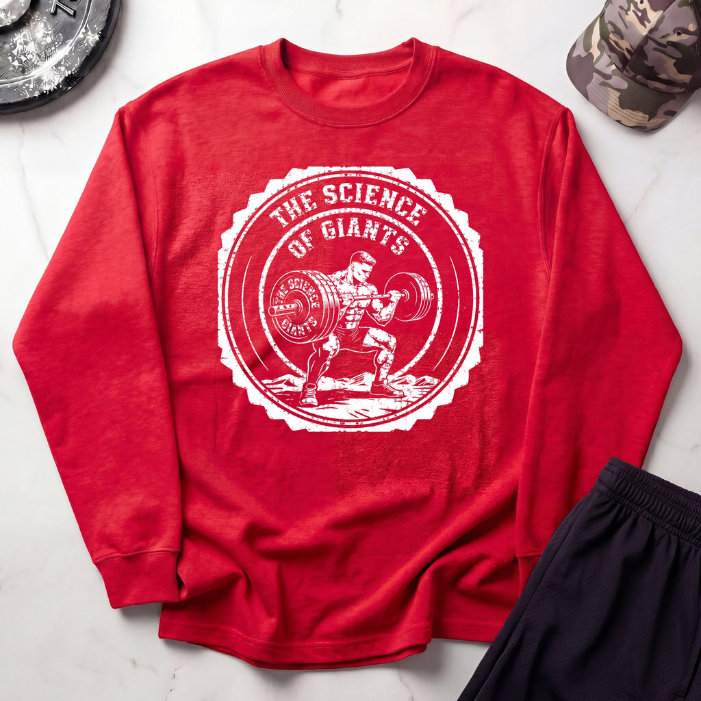 Science Of Giants Cozy Gym Crewneck Sweatshirt