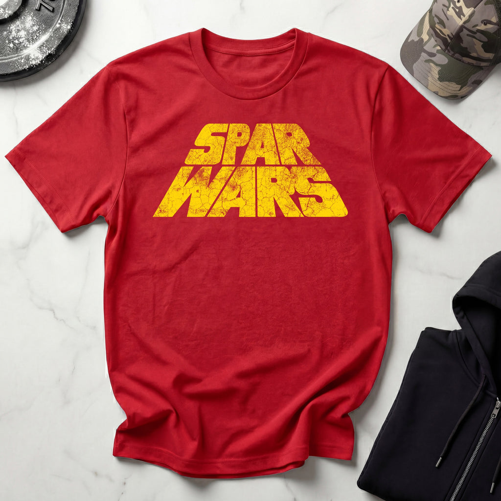 Spar Wars Humour Vintage Gym T-Shirt