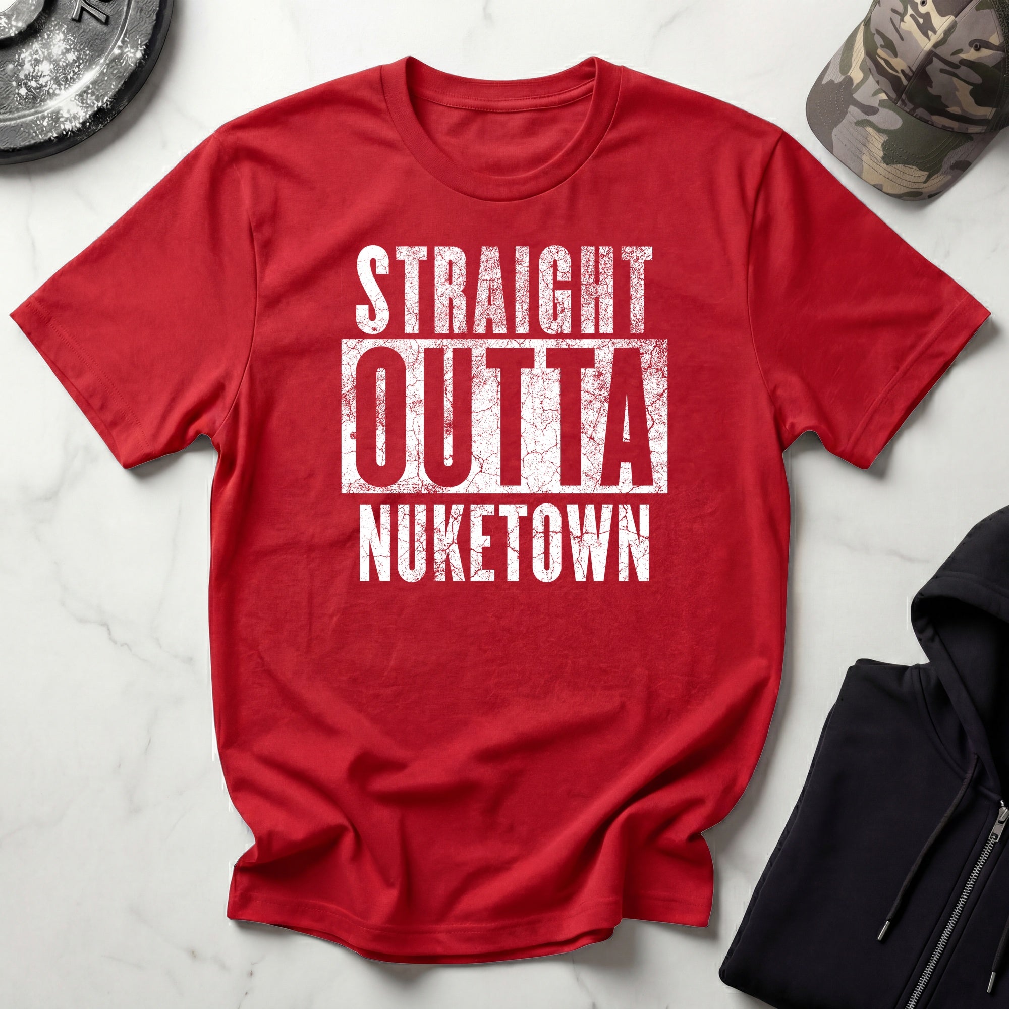 Straight Outta NukeTown Gym T-Shirt