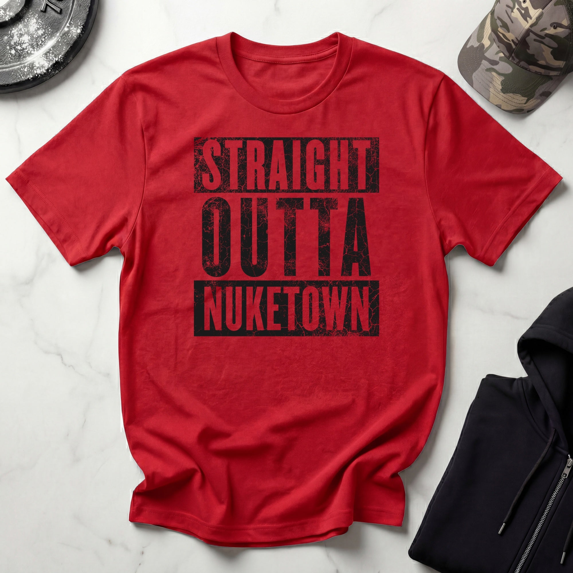 Straight Outta NukeTown Black Ops Gym T-Shirt