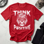 Think Positive Military Training Mindset Gym T-Shirt
